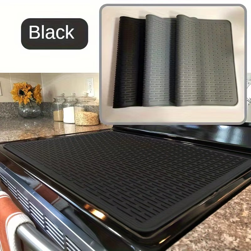 Stove Silicone Mat, Sink Mat, Electric Stove Top Cover, Personal Tablecloth, Electric Stove Insulation Mat, Drying Mat, Kitchen