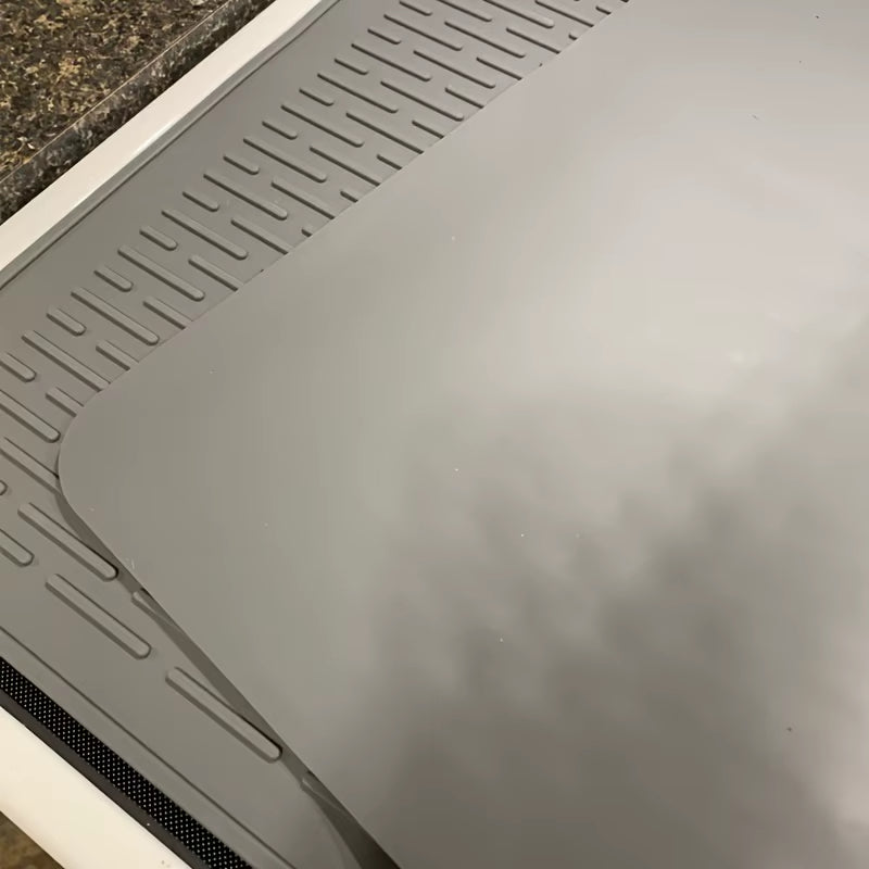 Stove Silicone Mat, Sink Mat, Electric Stove Top Cover, Personal Tablecloth, Electric Stove Insulation Mat, Drying Mat, Kitchen